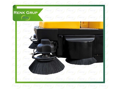 180 Lt Çöp Kapasiteli Elektrikli Yol Süpürme Aracı - 5