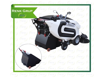 220 Lt Garbage Capacity Lithium Battery Road Sweeper - 5