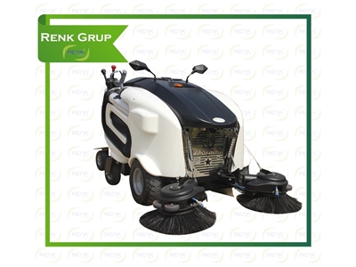 220 Lt Garbage Capacity Electric Road Sweeper - 6