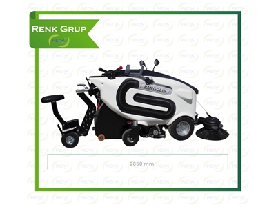 220 Lt Garbage Capacity Electric Road Sweeper - 7