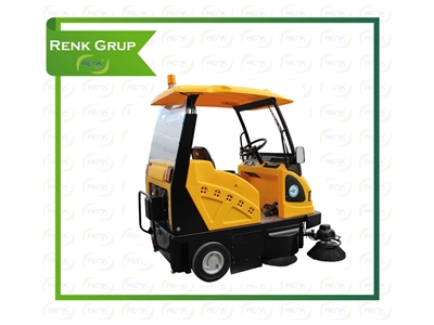 300 Lt Garbage Capacity Cordless Road Sweeper - 8