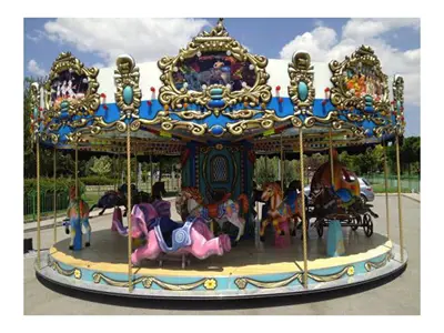 4 Meter 16 Person Park Type Carousel