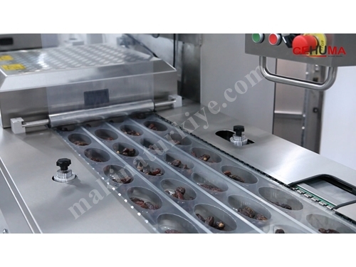Thermoforming Vacuum / Gas Date Packaging Machine