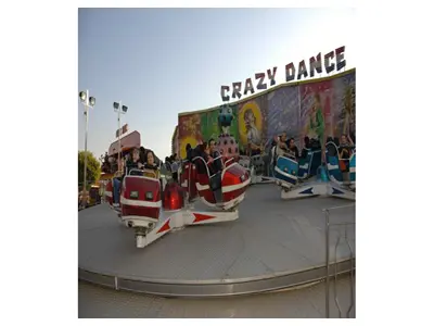 16 Car 32 Person Crazy Dance Rotating Entertainment Machine