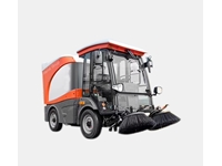 Rg E1800 (72 V) Electric Road Sweeper with Battery - 4