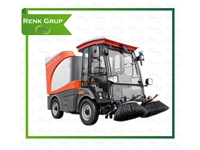 Rg E1800 (72 V) Electric Road Sweeper with Battery - 6