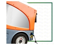 Rg E1800 (72 V) Electric Road Sweeper with Battery - 5