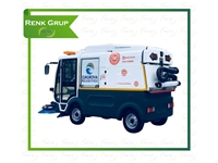 1300 Liter Garbage Capacity Battery Powered Street Sweeper - 5