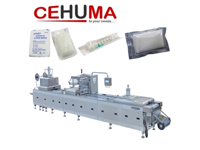 Machine d'emballage pour produits médicaux sous thermoformage - 0