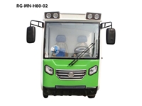 Электрическое сервисное транспортное средство с гидравлическим лифтом 72 В - 3