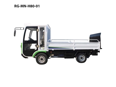 Véhicule utilitaire électrique avec lift hydraulique 72V - 1