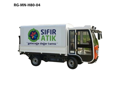 Véhicule utilitaire électrique avec lift hydraulique 72V - 4