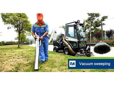 300 Kg Trash Capacity Vacuum Diesel Road Sweeper - 4