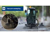 300 Kg Trash Capacity Vacuum Diesel Road Sweeper - 2
