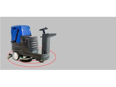 Mn V6 Wet Dry Riding Floor Cleaning Machine