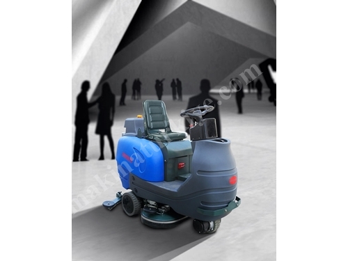 Parking Lot Hospital Mall Riding Floor Cleaning Machine