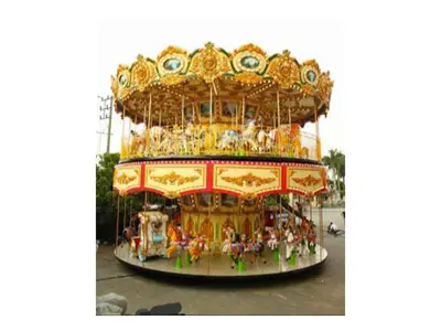 60-Person Lm 1017 Carousel with Horses