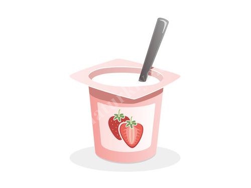 Машина для наполнения и закрытия формовки (фруктовый йогурт)