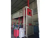 Tek Kasa Otomatik Elyaf Balya Pres Makinesi
