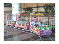 2 Wagon 12 Person Amusement Park Train - 0
