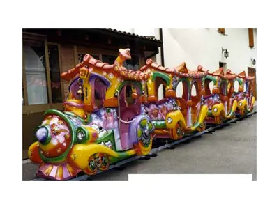 3 Wagon 14 Person Amusement Park Train