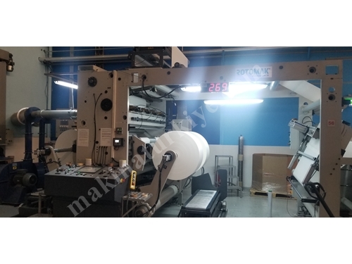 1500 mm Doppelschaft-Papierrollen-Schneidemaschine