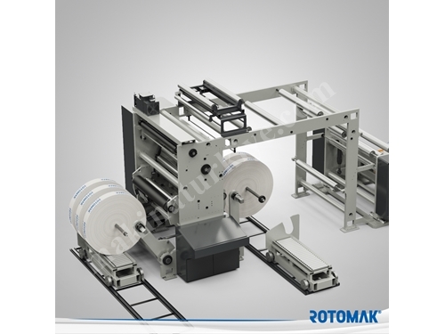 1500 mm Çift Milli Kağıt Karton Bobin Dilimleme Makinesi