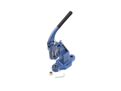 Manual Hand Press Button Mould Tool W/ 5 Dies - 1