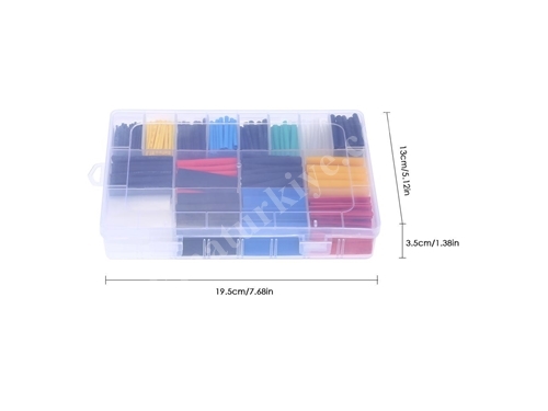 580Pcs Insulating Wire Wrapping Set