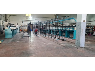 Mekikli 8 Kat (6x8x10 İnç) İplik Katlama Makinası - 2