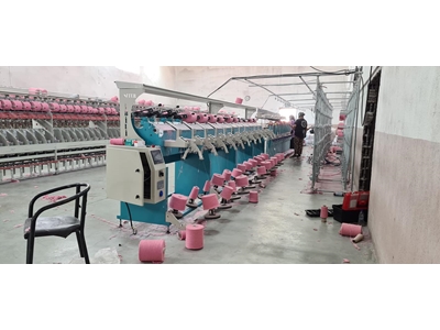 Mekikli 8 Kat (6x8x10 İnç) İplik Katlama Makinası - 7