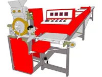 167 Kg / Hour Manual C Type Cube Sugar Machine