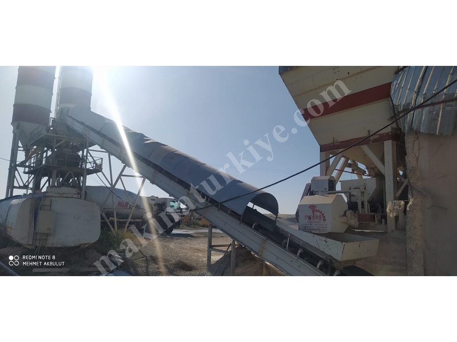 60 M3 Kapasiteli Sabit Beton Santrali
