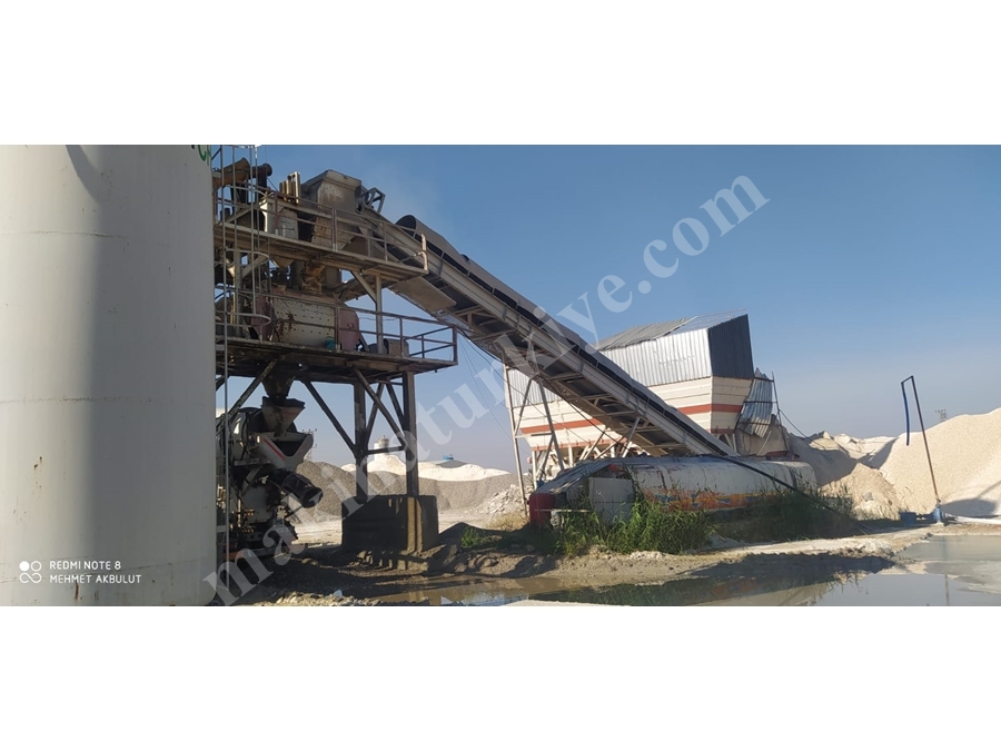 60 M3 Kapasiteli Sabit Beton Santrali