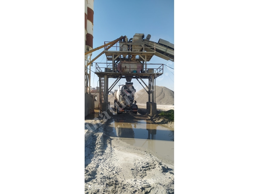 60 M3 Kapasiteli Sabit Beton Santrali
