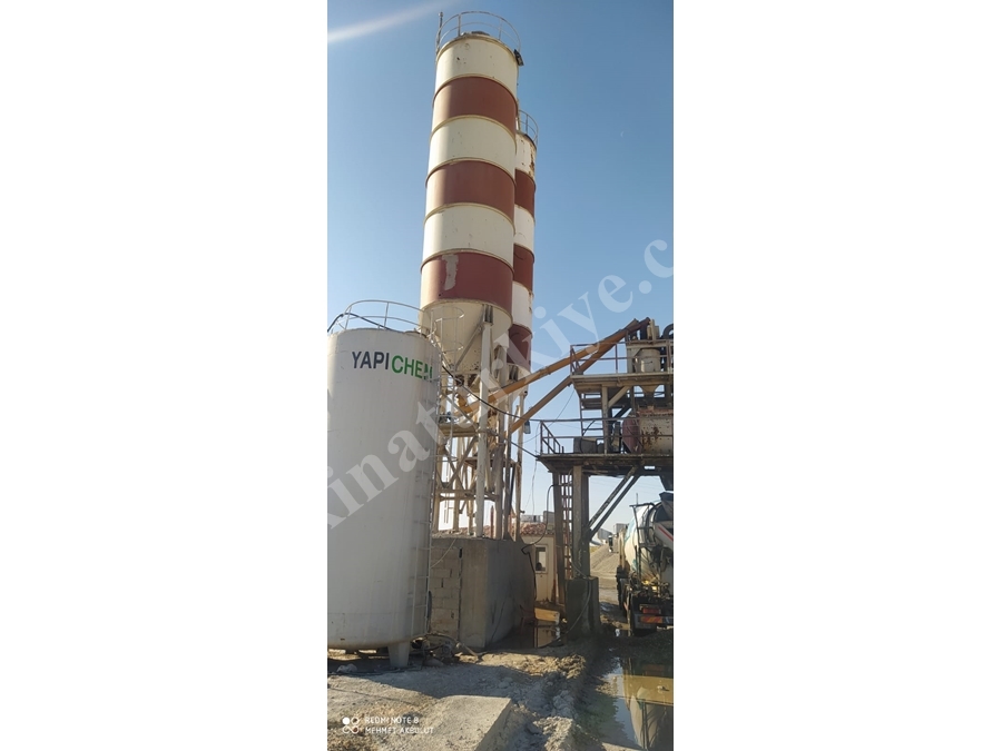 60 M3 Kapasiteli Sabit Beton Santrali
