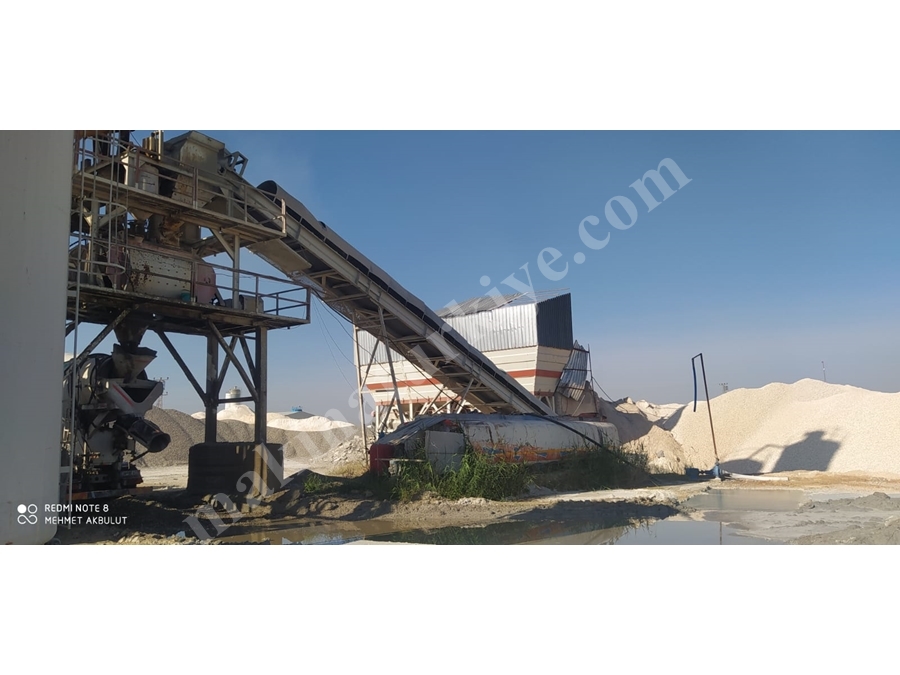60 M3 Kapasiteli Sabit Beton Santrali