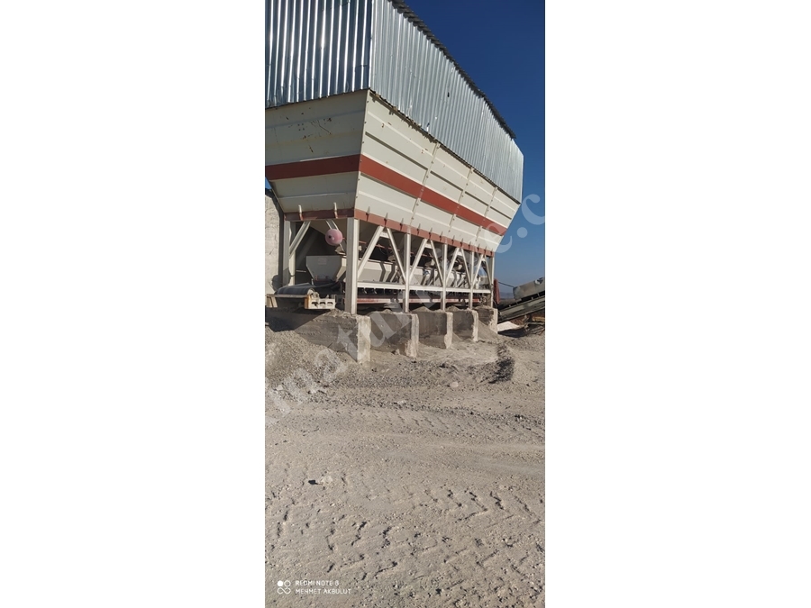 60 M3 Kapasiteli Sabit Beton Santrali