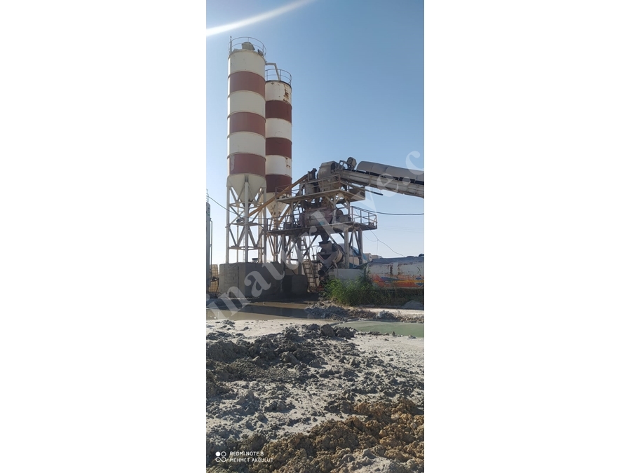 60 M3 Kapasiteli Sabit Beton Santrali