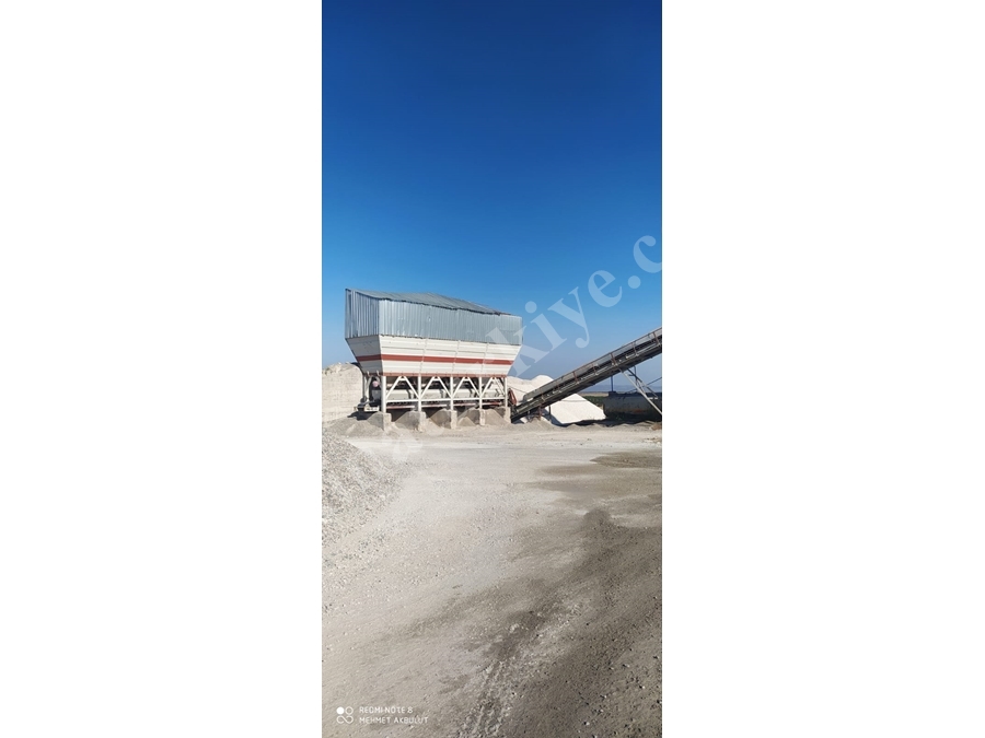 60 M3 Kapasiteli Sabit Beton Santrali