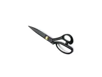 Комплект профессиональных ножниц для резки ткани Hodbehod No 10 с черной ручкой и стальными гайками