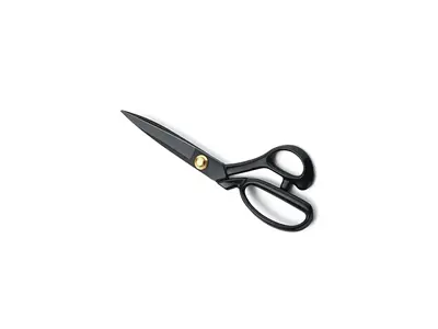 Hodbehod No 10 Professional Fabric Cutting Scissors Set With Black Handle And Steel Nuts