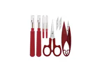 Hodbehod Scissors With Thread Remover, Buttonhole Opener, And Thread Cleaning Set Of 8