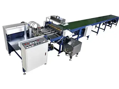 80 Cm Automatic Glue Application Machine with Conveyor