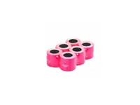 Ярко-розовые этикетки 24 рулона для машины для ценообразования