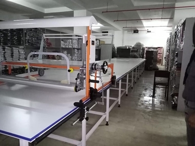 280 mm Tüp Kumaş Serim Makinası