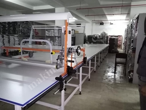 280 mm Tüp Kumaş Serim Makinası