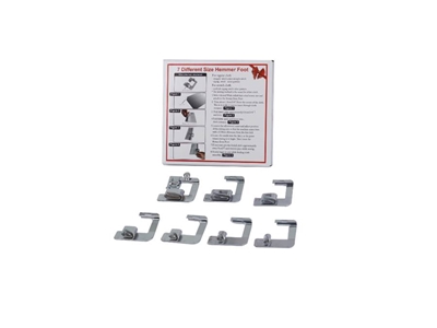 7-Piece Crimping Foot Set for Sewing Machines - 1