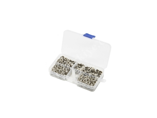 Metal Snaps 9.5 Mm 100 Pieces And Storage Box