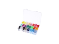 İşkur Makina 360 Pieces Of Colorful Plastic Snap Button And Storage Box - 0